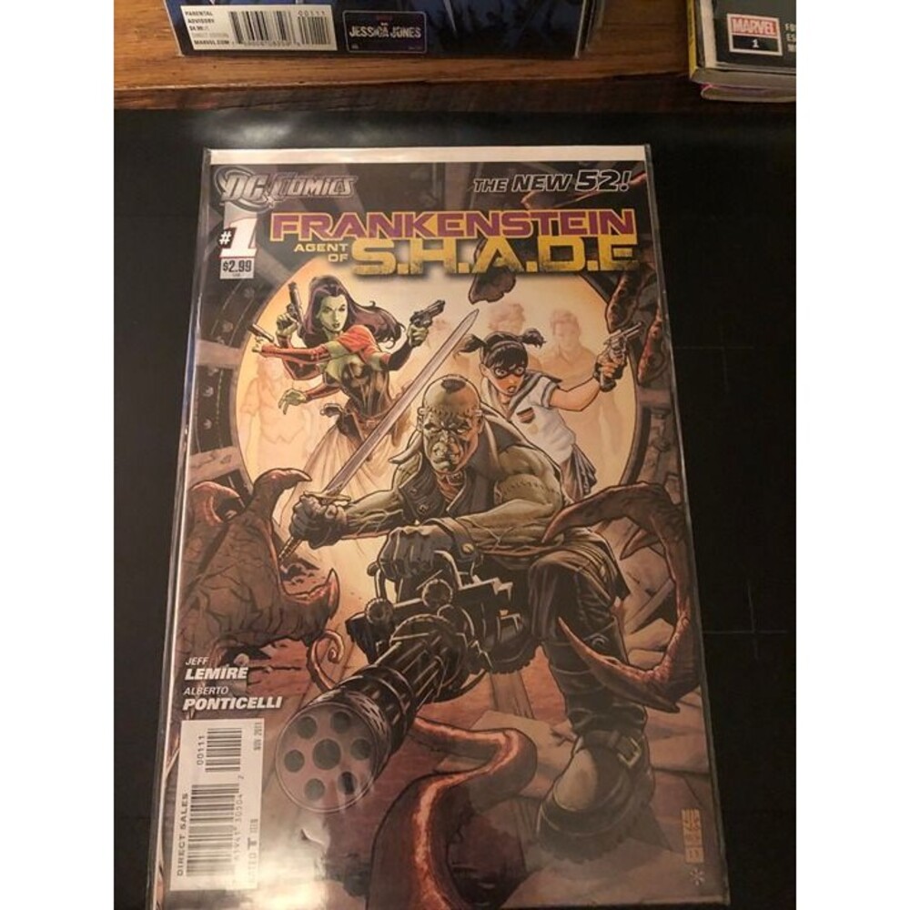 Frankenstein Agent Of Shade #1 VF 1st Cover Appearance Of Lady Frankenstein